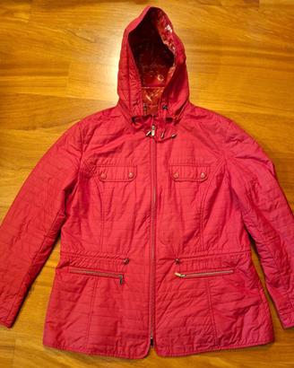 Giacca a vento donna autunno-inverno rossa