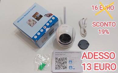 SCONTO: Telecamera di sorveglianza Wifi 