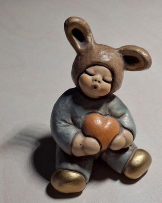Thun - Bimbo Coniglio con cuore - 8 x 5 Cm