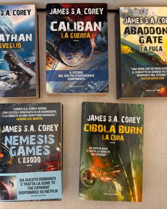 Lotto 5 libri The Expanse - James S.A. Corey