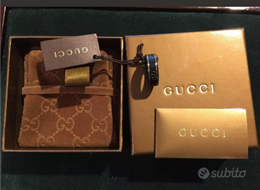 Gucci anello alto e basso -originale
