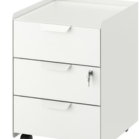 Cassettiera bianca metallo linea Trotten Ikea