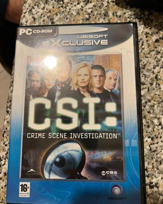 Videogioco CSI - 3 cd - pc cd rom