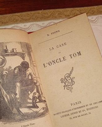 Raro Libro Antico Capanna dello Zio Tom