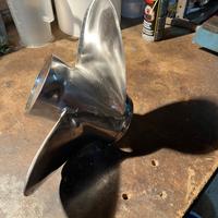 Elica in acciaio per Suzuki/ Evinrude/ Johnson BRP