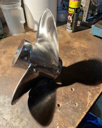Elica in acciaio per Suzuki/ Evinrude/ Johnson BRP