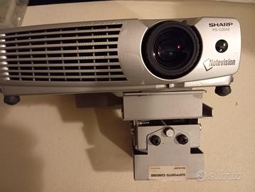 videocamera Sharp con schermo gigante