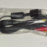 Cavo audio/video A/V TV Sony - PSX one PS1 PS2 PS3