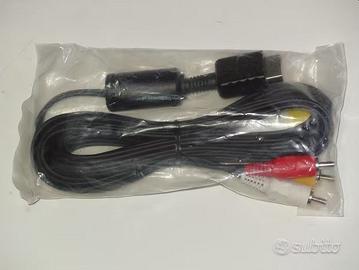 Cavo audio/video A/V TV Sony - PSX one PS1 PS2 PS3