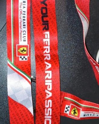 cinta ufficiale della Ferrari 2018