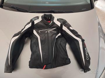 giubbotto in pelle  Spike corsa gp