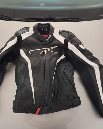 giubbotto in pelle  Spike corsa gp