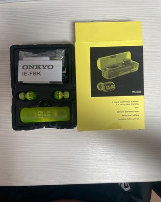Onkyo IE-FBK Auricolari True IWireless Bluetooth