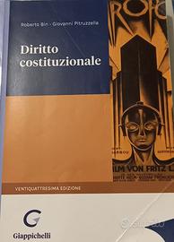 libro universitario di diritto costituzionale 