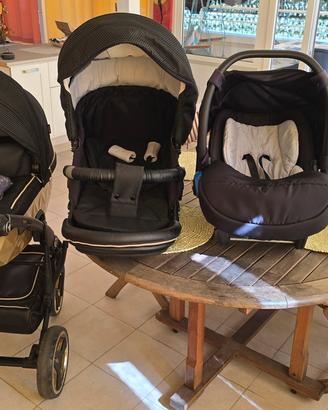 Trio Junama Diamond nero/oro completo