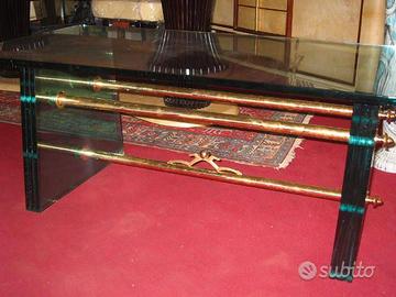 1950 Fontana Arte tavolino cristallo. Design