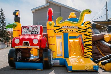 Combinato gioco gonfiabile pvc bambini