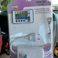 Trasformatore per strisce LED RGB con telecomando
