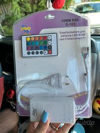 Trasformatore per strisce LED RGB con telecomando