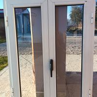 Finestra in alluminio bianco 90x120