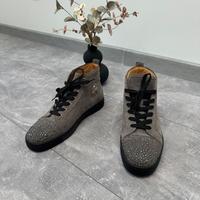 High top sneakers Christian Louboutin Swarovski