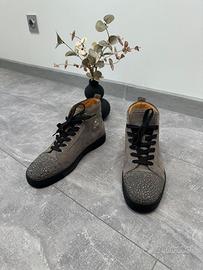 High top sneakers Christian Louboutin Swarovski