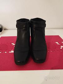 Stivaletti Igi&Co in Vera Pelle Nera 