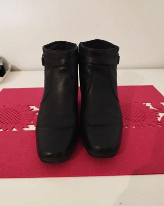 Stivaletti Igi&Co in Vera Pelle Nera 