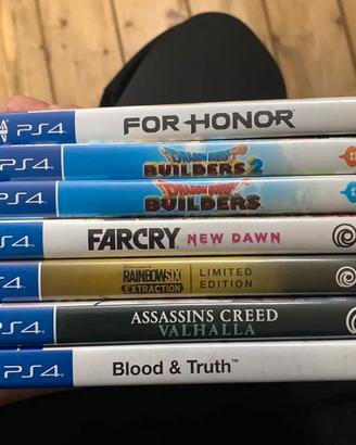 Lotto 7 Giochi PS4 - Dragon Quest AC Valhalla