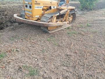 trattore 655 con apripista 