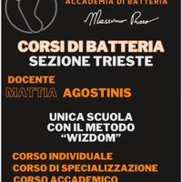 Lezioni di batteria a Trieste