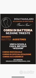 Lezioni di batteria a Trieste