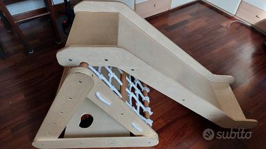 gioco per bambini-Scivolo - 4 in1 Set Arrampicata