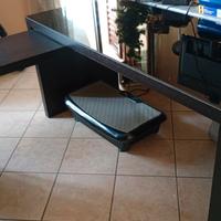 Scrivania  con tavolino estraibile