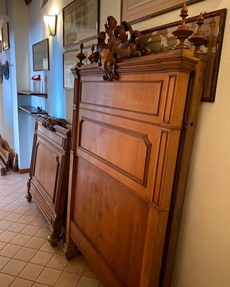 Letti in legno anni 20