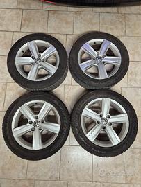 Cerchi in lega +gomme invernali da 16 Wv,