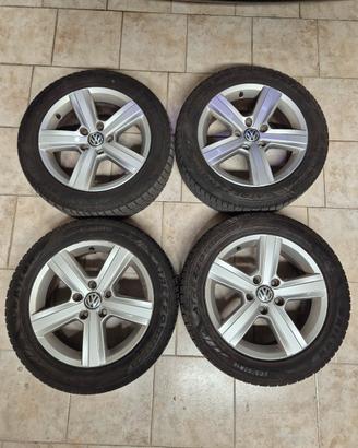 Cerchi in lega +gomme invernali da 16 Wv,