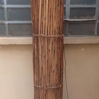 Lampada da terra etnica bambù