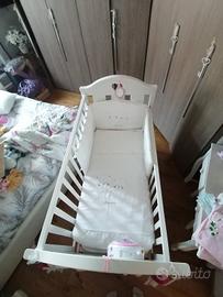 Lettino bimbi erbesi+materasso