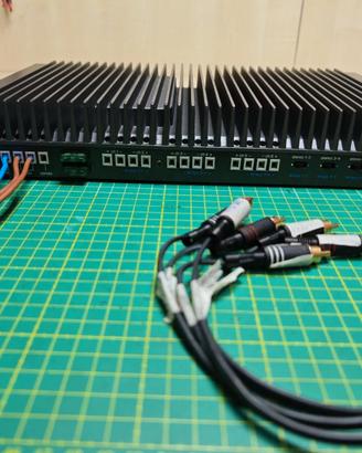 Amplificatore auto 6 canali ADS PH 15 Braun 50w x6