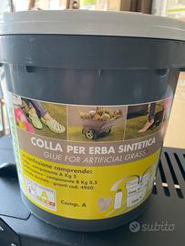 Colla x erba sintetica