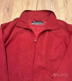Kappa Giacca a vento rossa Tg M anni 90