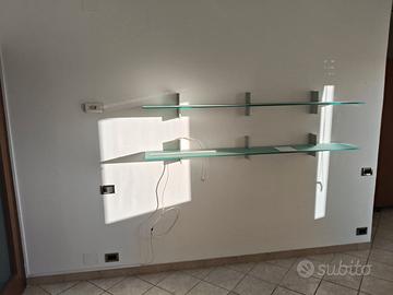 Mensole in vetro