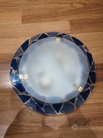 lampada plafoniera blu