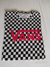 T-shirt Vans a scacchi 