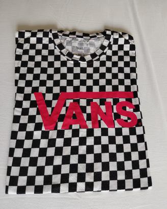 T-shirt Vans a scacchi 