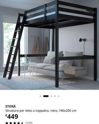 Letto STORA  una piazza e mezza