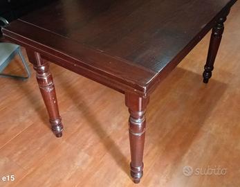 Tavolo in arte povera 