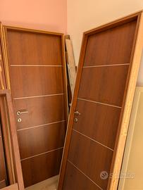 porte  ciliegio fourlines inserto metallo 