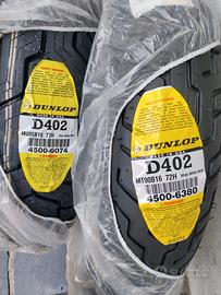 pneumatici dunlop D402 fascia bianca